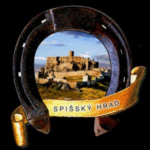 Spišský hrad 3 - magnet podkova