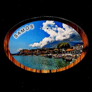 Samos - magnet ovál