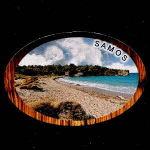 Samos - magnet ovál