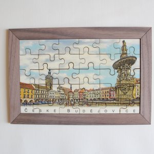 České Budějovice - puzzle