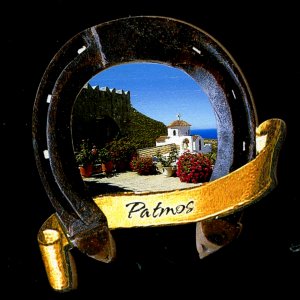 Patmos - magnet podkova