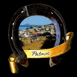 Patmos - magnet podkova