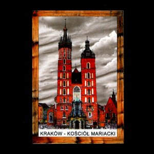 Kraków - magnet C6 rám