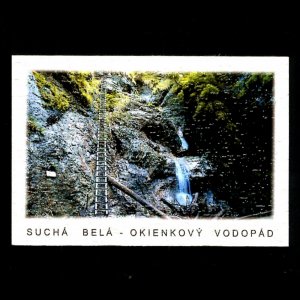 Slovenský ráj - Suchá Belá - Okienkový vodopád - magnet C6