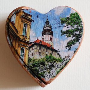 Český Krumlov 1 - krabička srdce