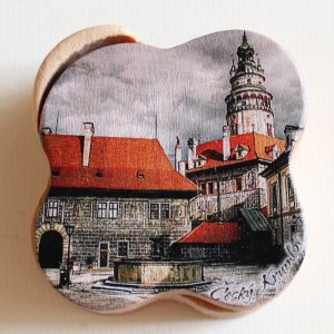 Český Krumlov 2 - krabička čtyřlístek