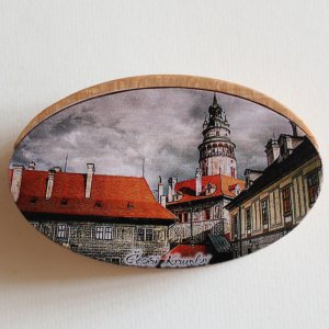 Český Krumlov 2 - krabička ovál