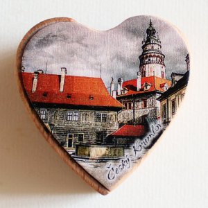 Český Krumlov 2 - krabička srdce