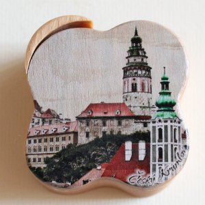 Český Krumlov 3 - krabička čtyřlístek