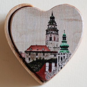 Český Krumlov 3 - krabička srdce