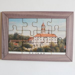 Náchod - Zámek - puzzle