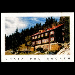 Chata pod Suchým - magnet C6