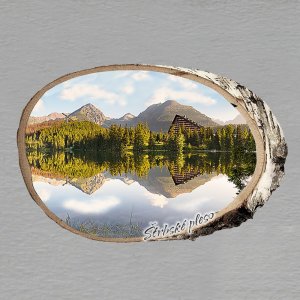 Štrbské pleso - magnet bříz