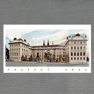 Praha- Pražský hrad - magnet DL