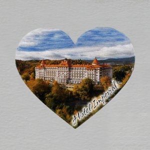 Hotel Imperial - magnet srdce