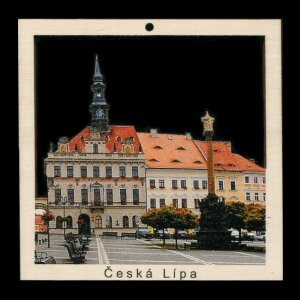 Česká Lípa - ozdobička barevná