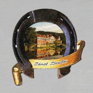 Zbraslav - zámek - magnet podkova