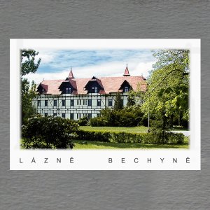 Lázně Bechyně - magnet C6