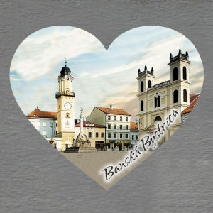 Banská Bystrica - magnet srdce