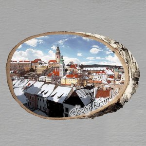 Český Krumlov - magnet bříza