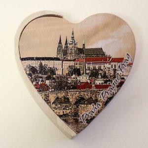 Praha - Hradčany - krabička srdce