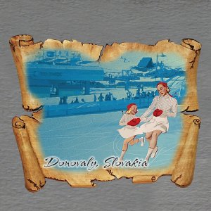 Donovaly - Slovakia - magnet pergamen