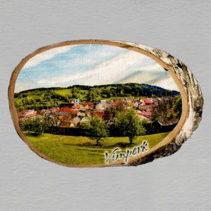 Vimperk - magnet  bříza