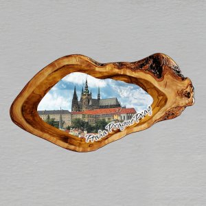 Praha - Hradčany - magnet oiiva ovál