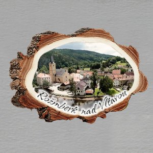 Rožmberk - magnet kůra malá