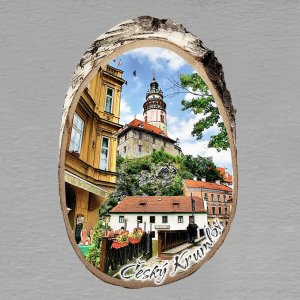 Český Krumlov - magnet bříza