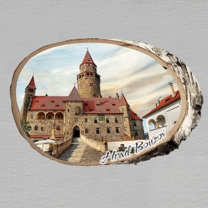 Bouzov - hrad - magnet bříza