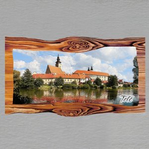 Telč - magnet prkno