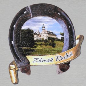 Raduň - magnet podkova