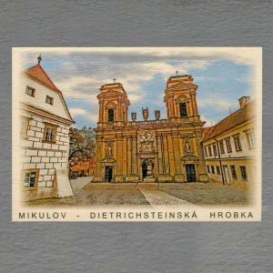 Mikulov - Dietrichsteinská hrobka - pohled C6