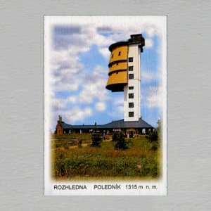 rozhledna Poledník - magnet C6