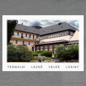 Velké Losiny 2 - Termální lázně - magnet C6