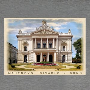 Brno - Mahenovo divadlo - pohled C6