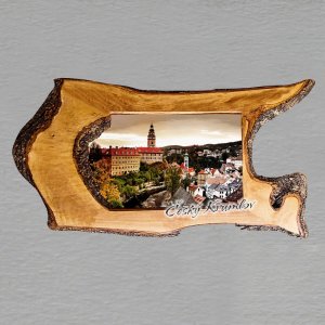 Český Krumlov 5 - magnet oliva DL