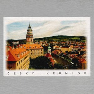 Český Krumlov 6 - magnet C6 barva