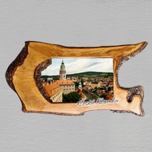 Český Krumlov 6 - magnet oliva DL