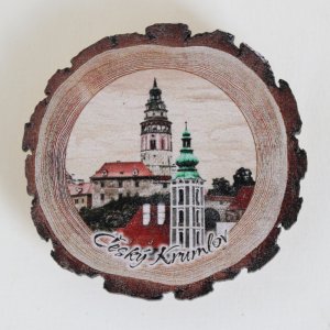 Český Krumlov - otvírák kůra kulatý