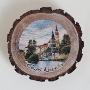 Český Krumlov - otvírák kůra kulatý