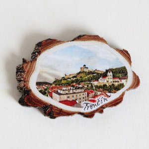 Trenčín - magnet kůra malá