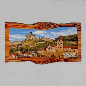 Trenčín - magnet prkno