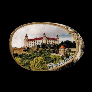 Bratislava - Hrad - magnet bříza