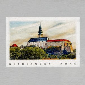 Nitrianský hrad - magnet C6