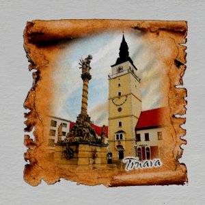 Trnava - magnet pergamen