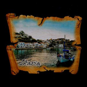 Ikaria - magnet pergamen