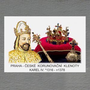 Korunovační klenoty - Karel IV. - magnet C6