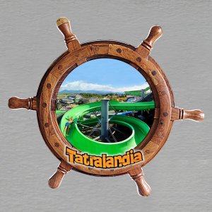 Tatralandia - magnet kormidlo